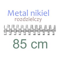 MENR  85cm zamek metal. NIKIEL rozdz.    WYBÓR KOLORÓW